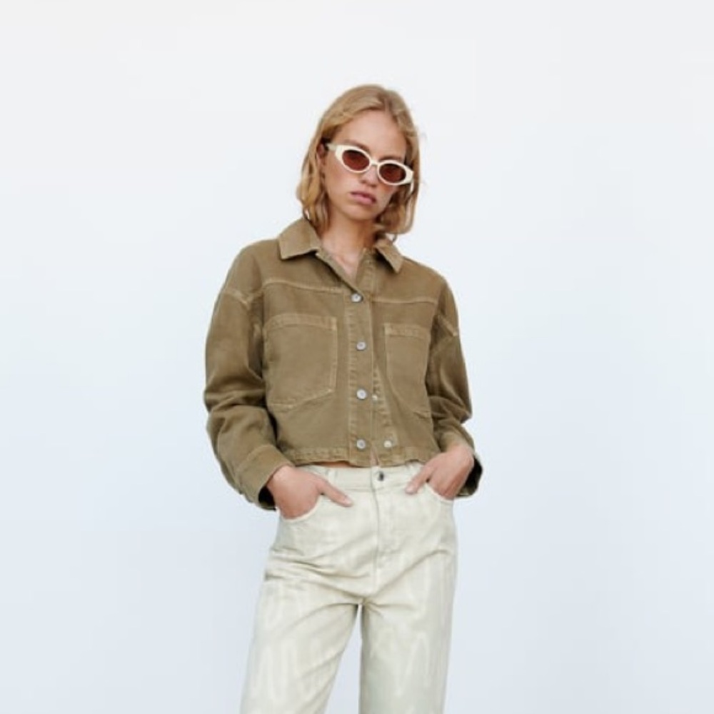 Zara Cropped Jacket